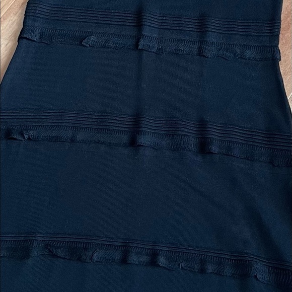 Gabby Skye Bell Sleeve Fit Flare Sweater Women's Dress - Picture 4 of 6